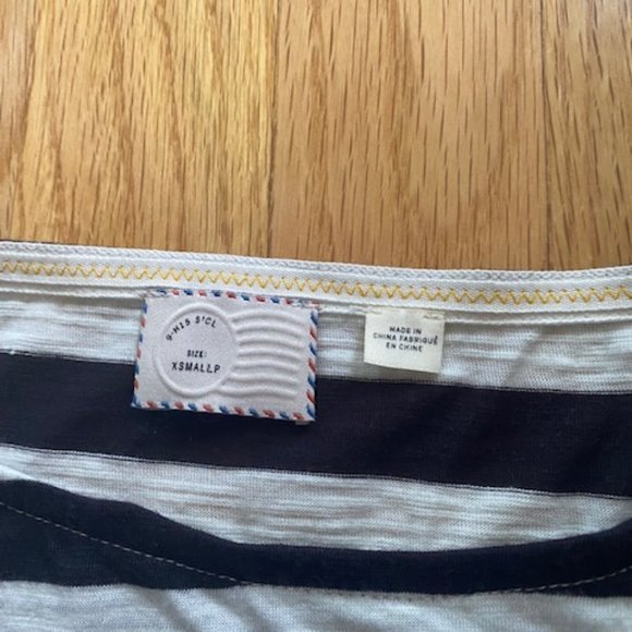 NWoT Anthropologie 9-Hi5 StCl Striped Sequined Shirt - Picture 2 of 6